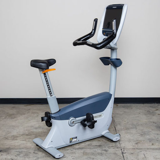 precor ubk 835 commercial series upright exercise bike