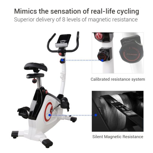 FitLeader UF1 Upright Exercise Bike