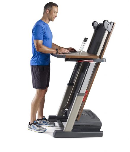 Nordictrack Treadmill Desk Platinum Keeps You Moving Exercise