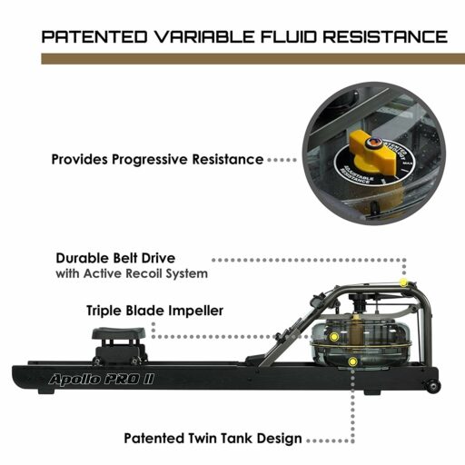 FDF Apollo Pro II Reserve AR Rowing Machine