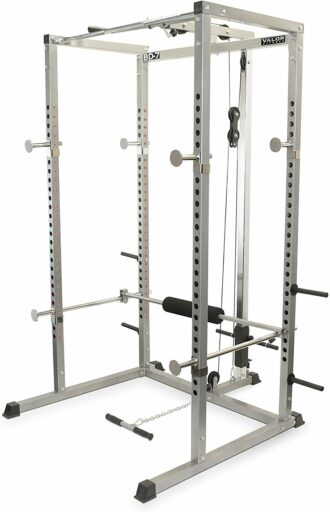 Valor Fitness BD-7 Power Rack with Lat Pull