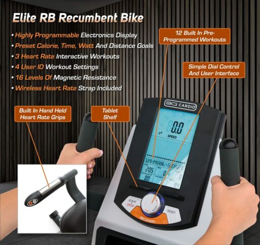 3G Cardio Elite RB Recumbent Bike