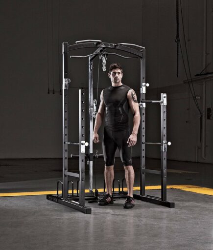 Marcy MWM-7041 Weight Cage | Over 50+ Gym-Quality Exercises