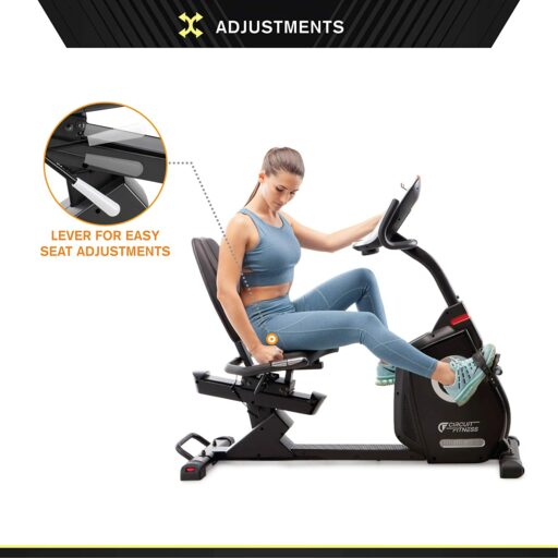 Circuit Fitness AMZ-587R Recumbent Bike