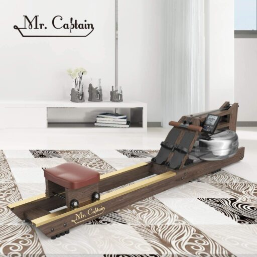 Mr. Captain Vintage Oak Water Resistance Rowing Machine