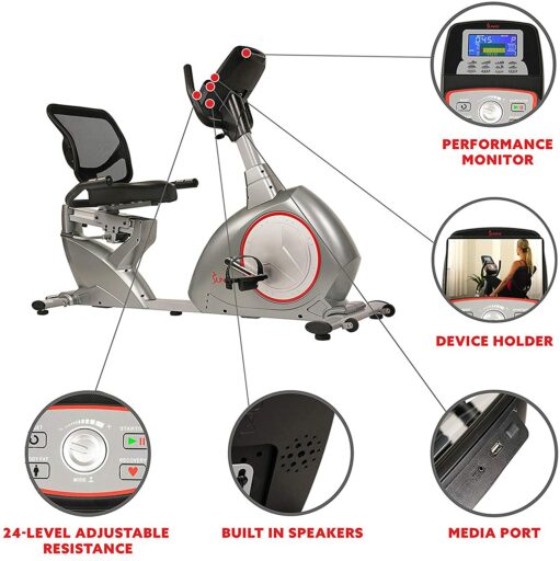 Sunny SF-RB4880 Recumbent Bike