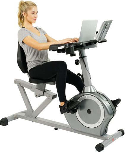 Sunny SF-RBD4703 Recumbent Bike with Workstation