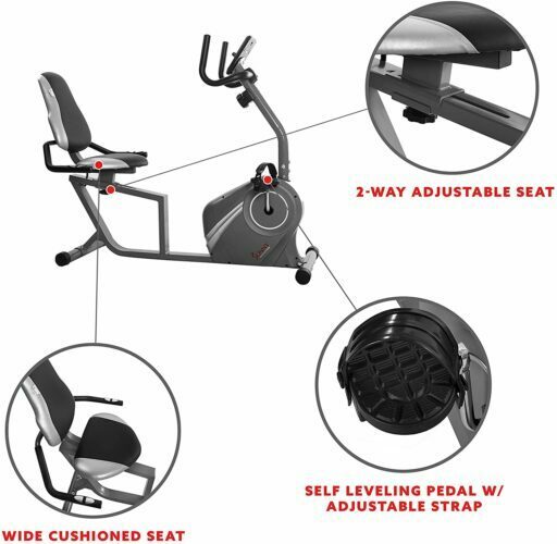 Sunny SF-RB4876 Recumbent Bike