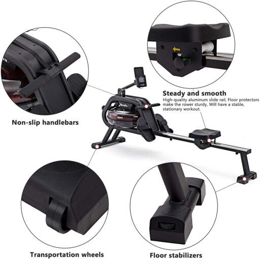 HouseFit DH-8633 Rowing Machine