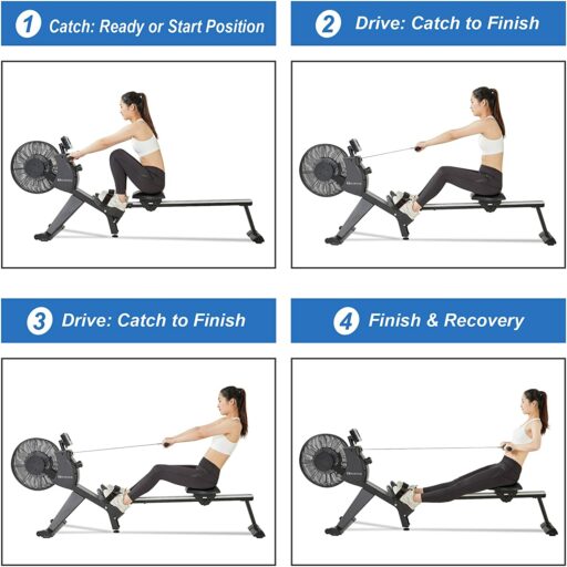 MARNUR Air & Magnetic Rower