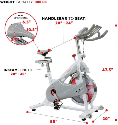 magnetic resistance sunny bike