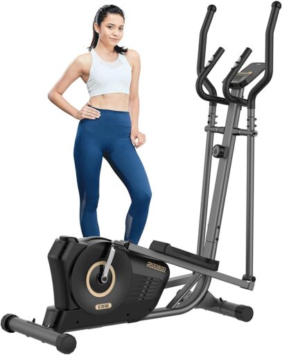 pooboo E916 Magnetic Elliptical Trainer | Suitable for the Whole Family