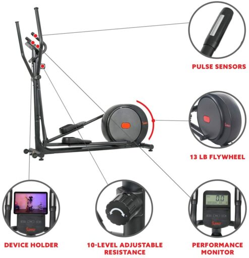 Sunny Carbon Pro SF-E3981 Elliptical