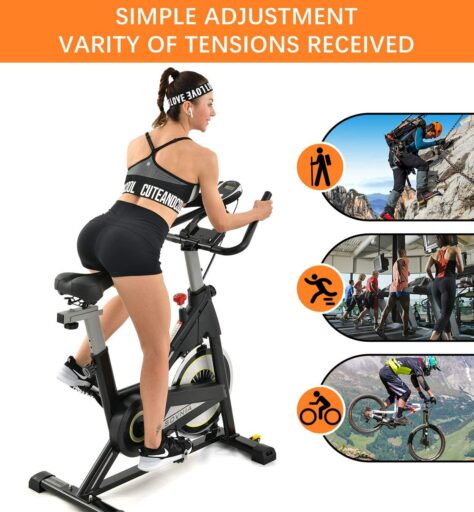 SOVNIA Fitness Indoor Cycling Bike