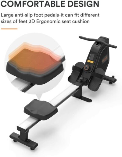 UREVO Magnetic Rowing Machine