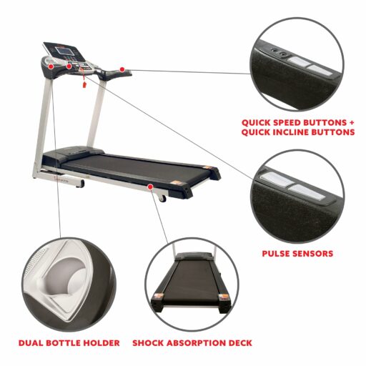 Sunny SF-T7724 Energy Flex Treadmill