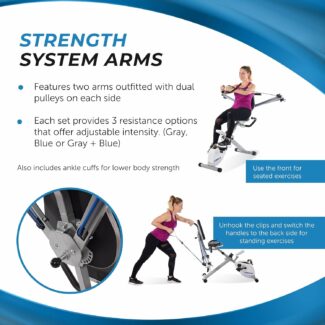 Stamina 15-0344 Semi-Recumbent Bike