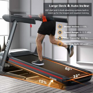 OMA 6134EAI Folding Treadmill