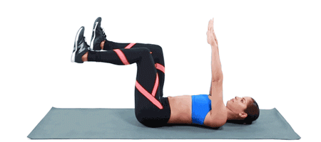 Dead Bug Exercise Targets the Core - Exercising Specific Muscle Groups