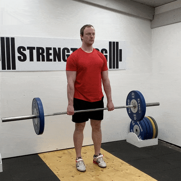 Barbell Shrugs Target the Trap Muscles - Exercising Specific Muscle Groups