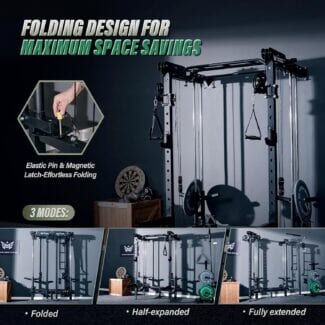 Major Fitness F35 Folding Power Rack