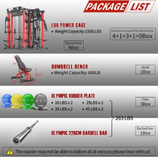 XGSW LO6 Smith Machine Package