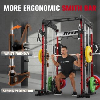 RitFit M1 Pro Smith Machine Package
