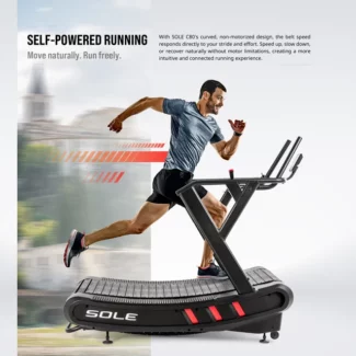 Sole C80 Curved Manual Treadmill
