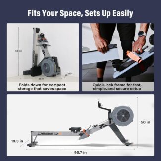 Major Fitness Drone R1 Rowing Machine