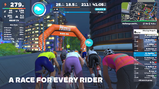 Zwift fitness app